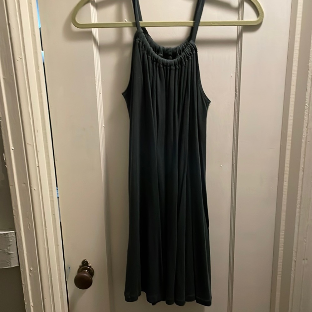 Green Cotton Dress